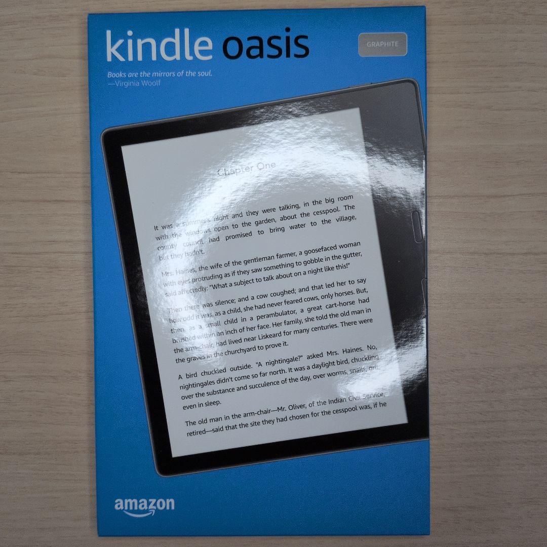 Kindle Oasis 第10世代 32GB 広告なし（充電ケーブル付）