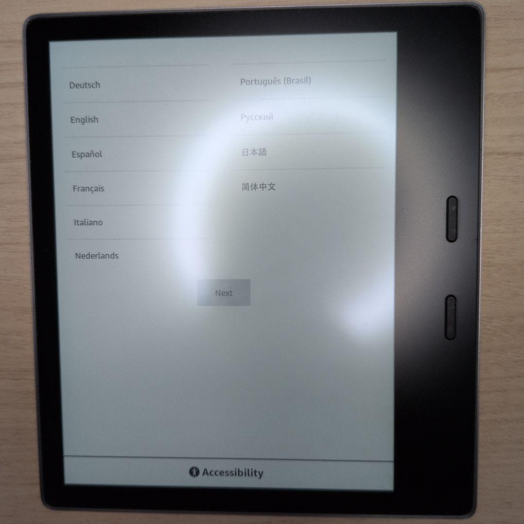 Kindle Oasis 第10世代 32GB 広告なし（充電ケーブル付）