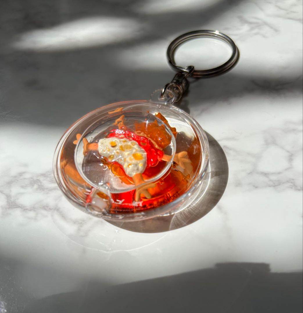 崖の上のポニョ　オイルチャーム　アクアキーホルダー　ポニョ　ジブリ　アクキー