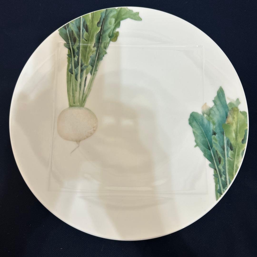 ノリタケ 京香旬菜　27cm プレート　5枚　絵変わり　箱付き　大皿