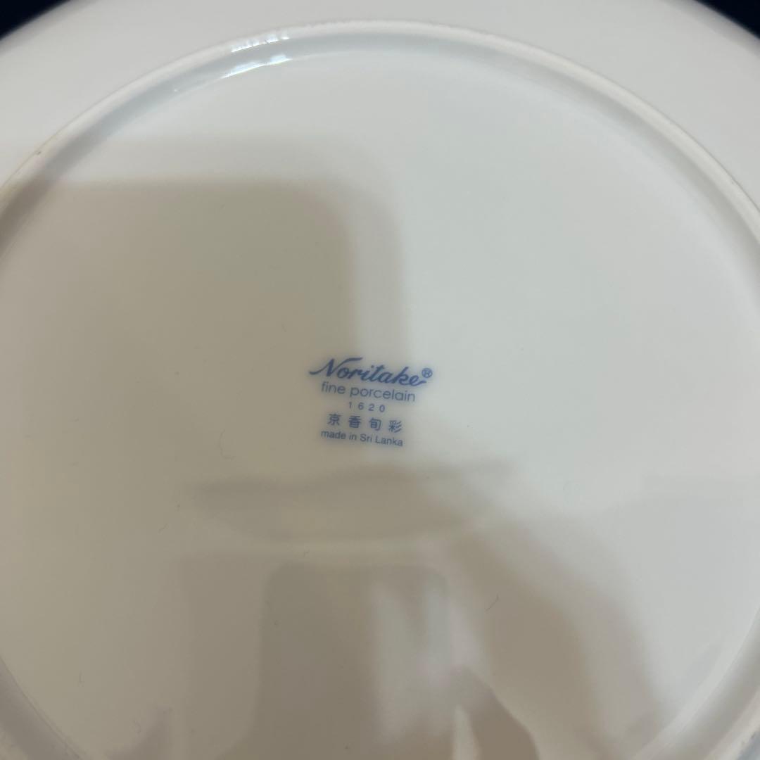 ノリタケ 京香旬菜　27cm プレート　5枚　絵変わり　箱付き　大皿