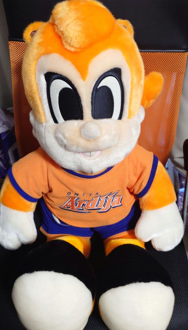 Jリーグ　大宮アルディージャ　マスコット　アルディ　ミーヤ　特大ぬいぐるみセット