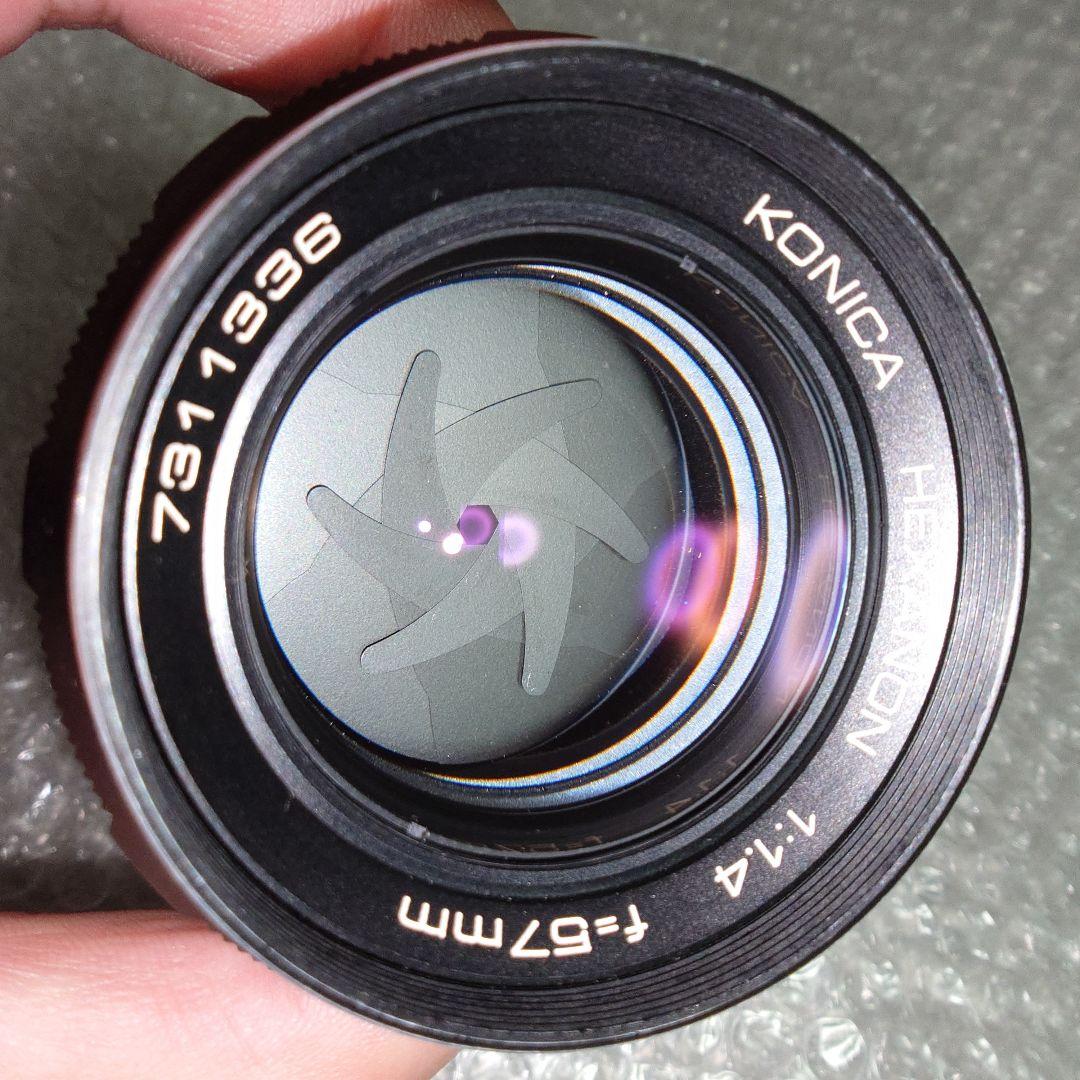 レンズ(単焦点) KONICA HEXANON 57mm f1.4