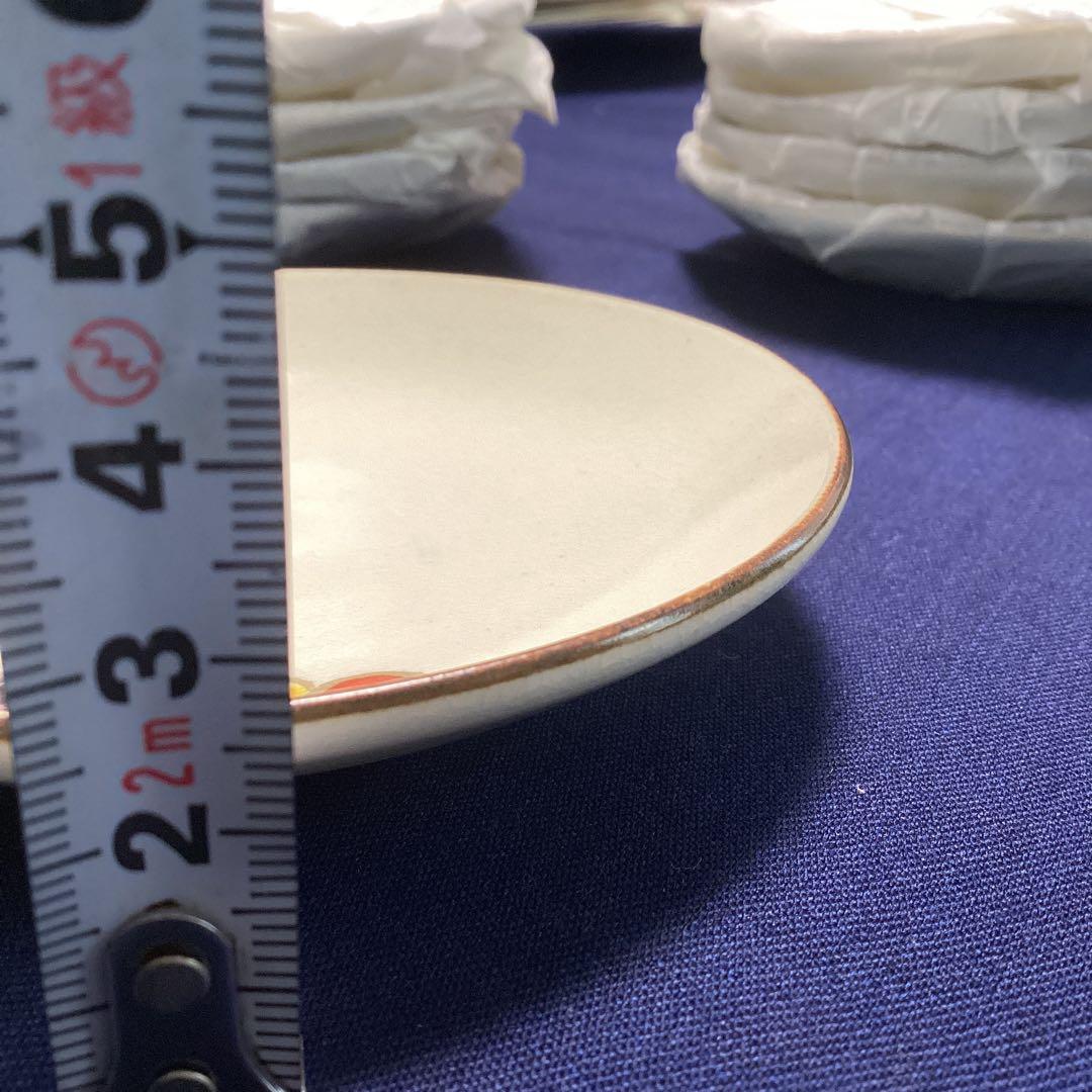 京焼都踊り小皿10客　　新品未使用