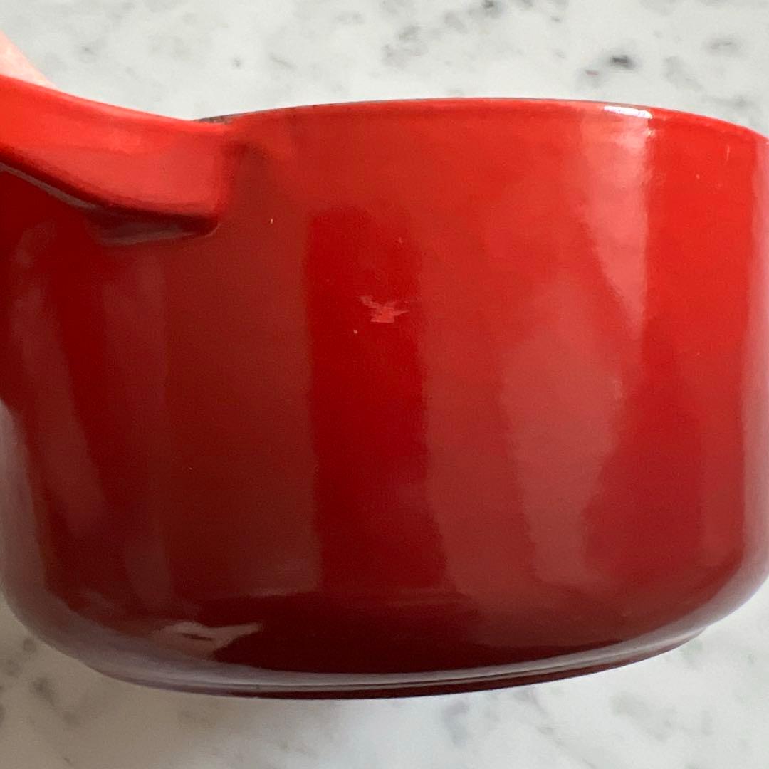 ル・クルーゼ Le Creusetシグニチャー ココット・ロンド 14cmレッド