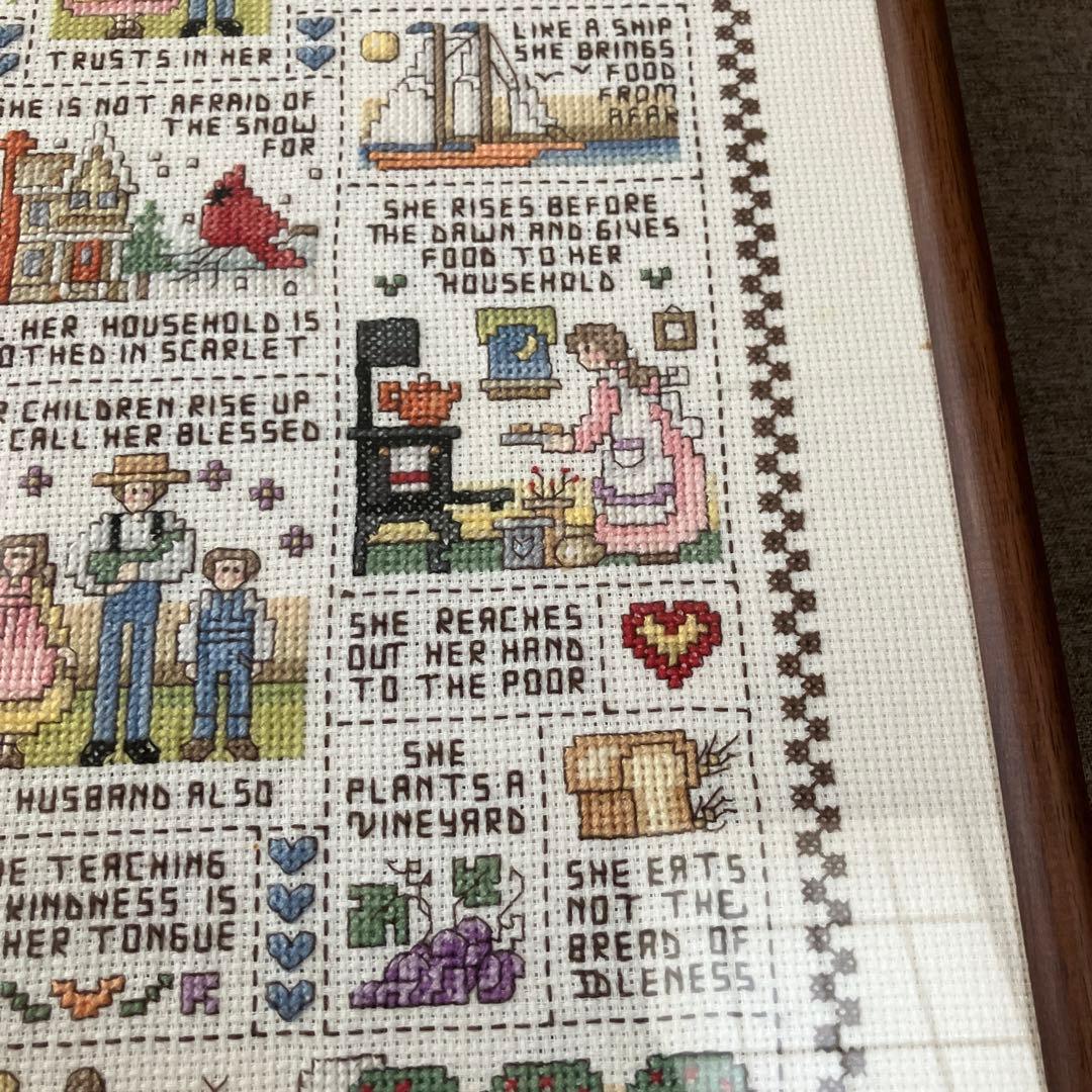 刺繍作品