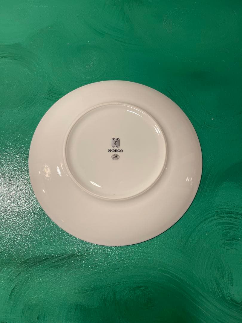HERMES エルメス H・DECO アッシュ デコ 14㎝ プレート