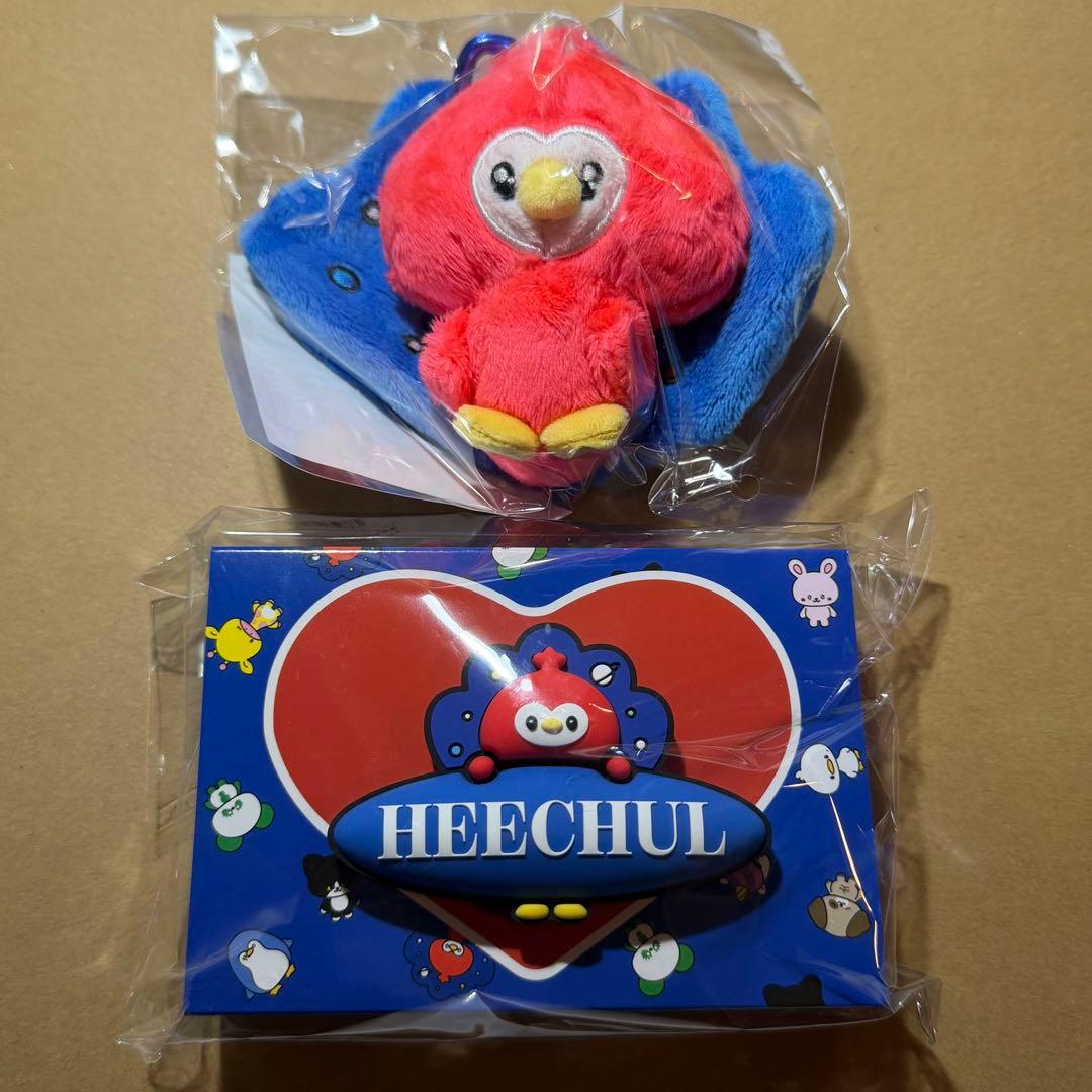 ヒチョル　ぬいぐるみキーホルダー　ファンライトアクセサリー　スパショ　スジュ