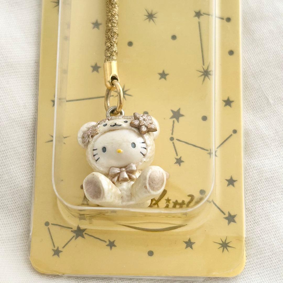 【 レア 】 ハローキティ エンジェル クマ ベア クリスマス 希少 ストラップ