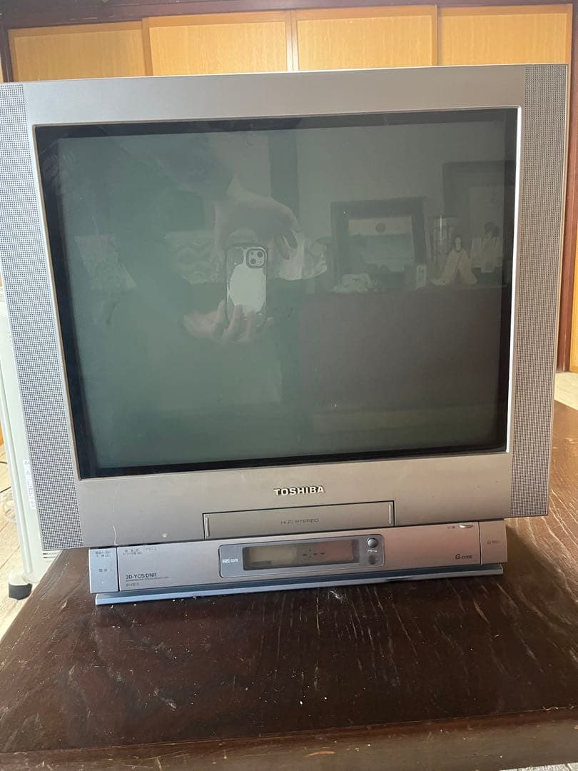 動作確認済み TOSHIBA 21V15S ブラウン管テレビデオ