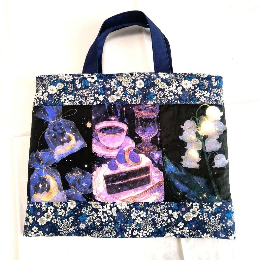 パニャ様】ハンドメイドオーダー★バッグ&クッションカバー　3点