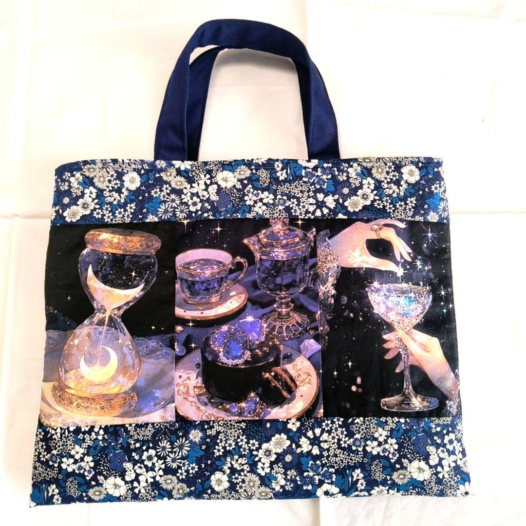 パニャ様】ハンドメイドオーダー★バッグ&クッションカバー　3点