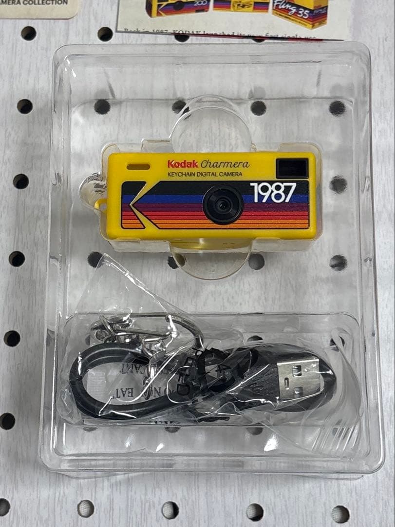 Kodak Charmera キーチェーンデジタルカメラ　イエロー