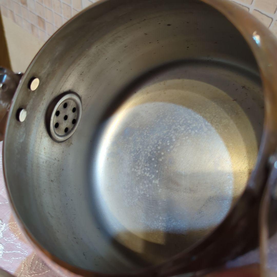 ✧ぽむ様価格です✧銅製やかん ケトル木製ハンドルとツマミ