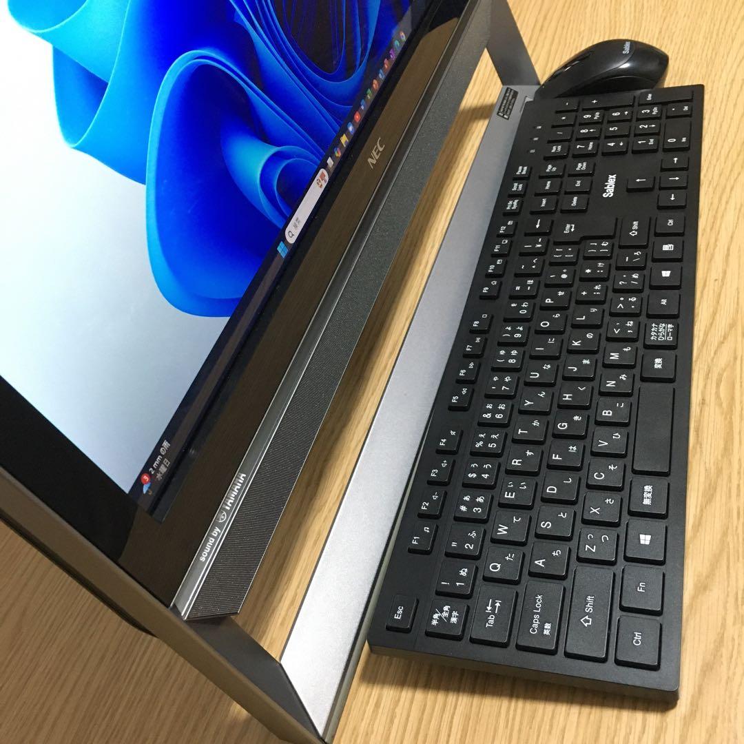 NEC VALUESTAR Win11 21.5' 一体型 デスクトップPC
