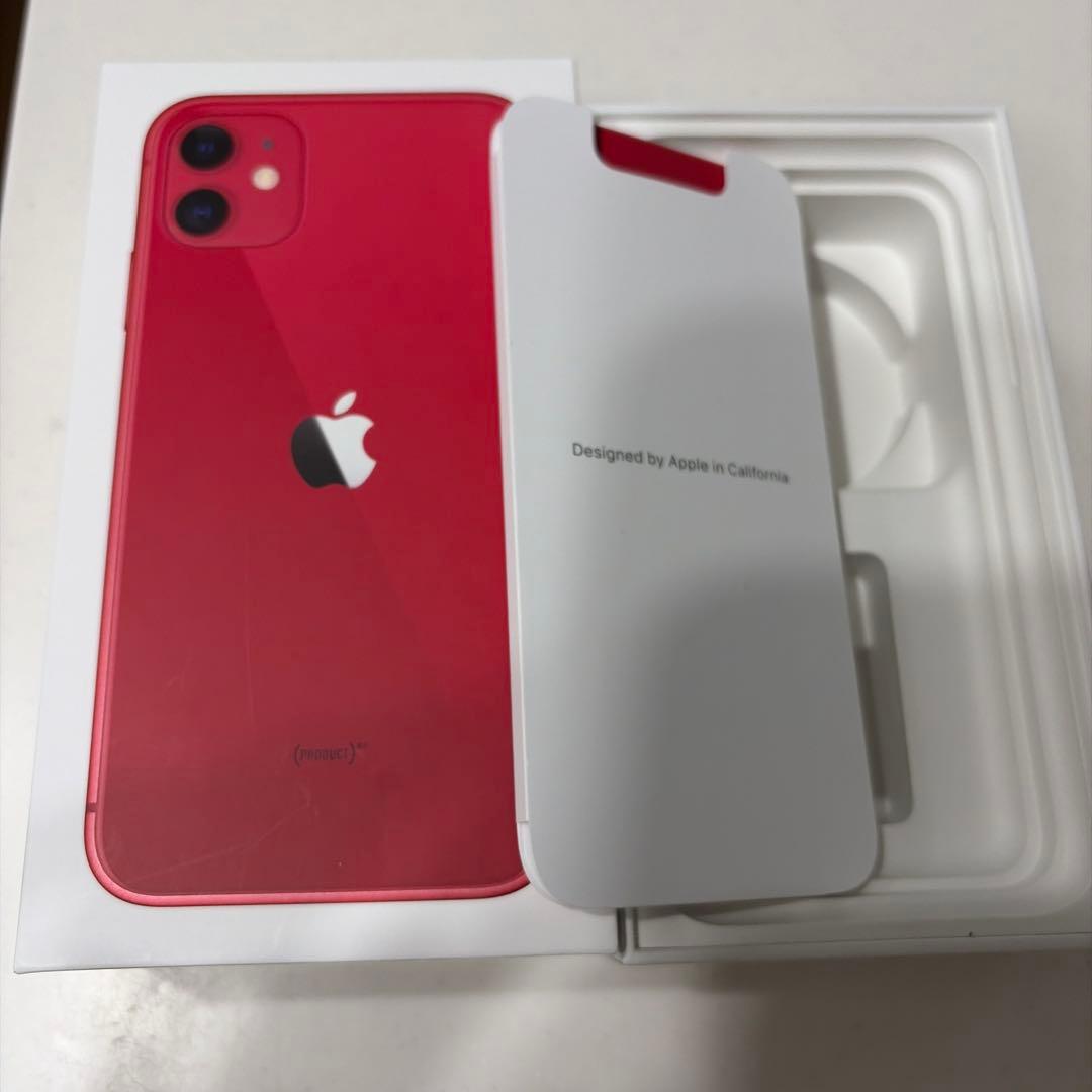 Apple iPhone 11 (PRODUCT(RED) 64GB) 本体