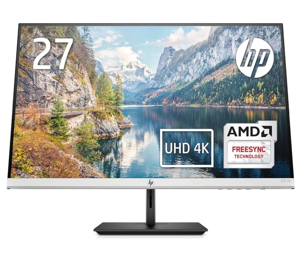 HP 27f 4K Display 本体
