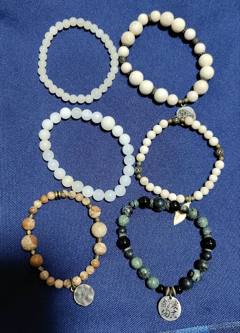 石井竜也　米米ＣＬＵＢ　数珠ブレスレット　まとめて11点