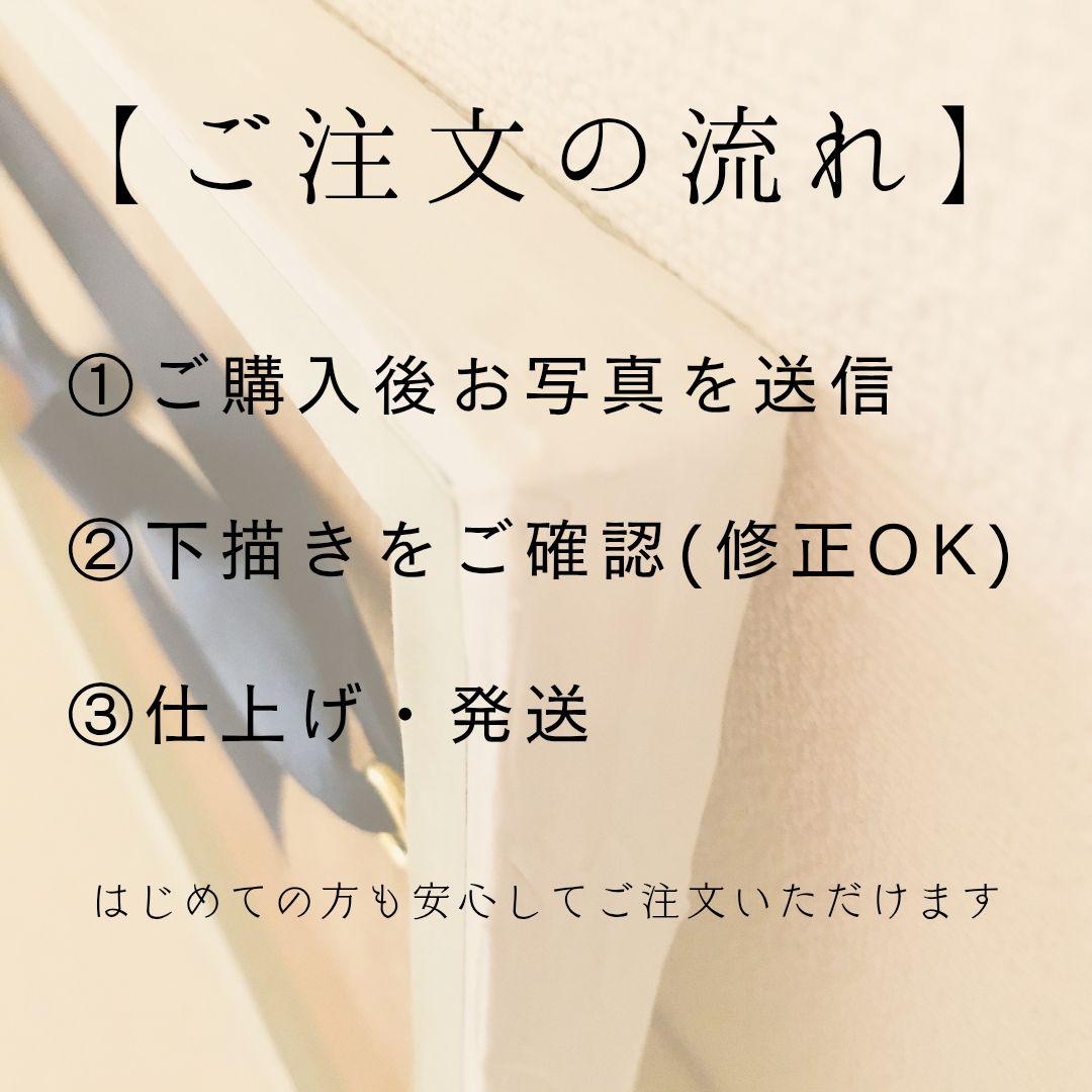 結婚式 似顔絵 ウェルカムボード B3｜オーダーメイド 手描き アートパネル