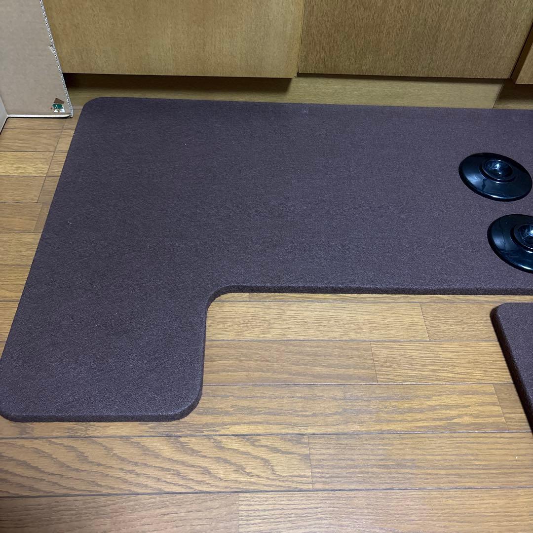 アップライトピアノ用　吉澤　断熱防音フラットボード60 インシュレーター付き