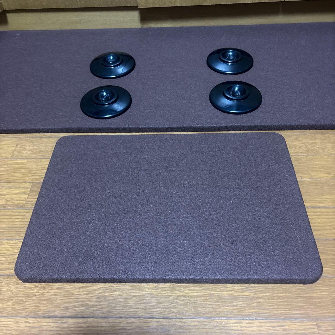 アップライトピアノ用　吉澤　断熱防音フラットボード60 インシュレーター付き