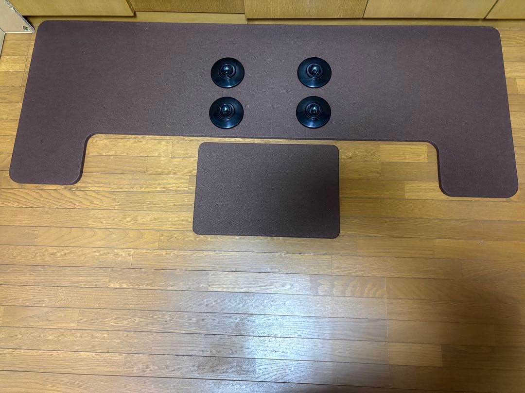 アップライトピアノ用　吉澤　断熱防音フラットボード60 インシュレーター付き