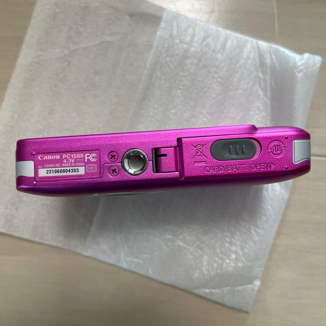 【美品】Canon IXY 210F カメラ コンパクト 軽量 ピンク デジカメ