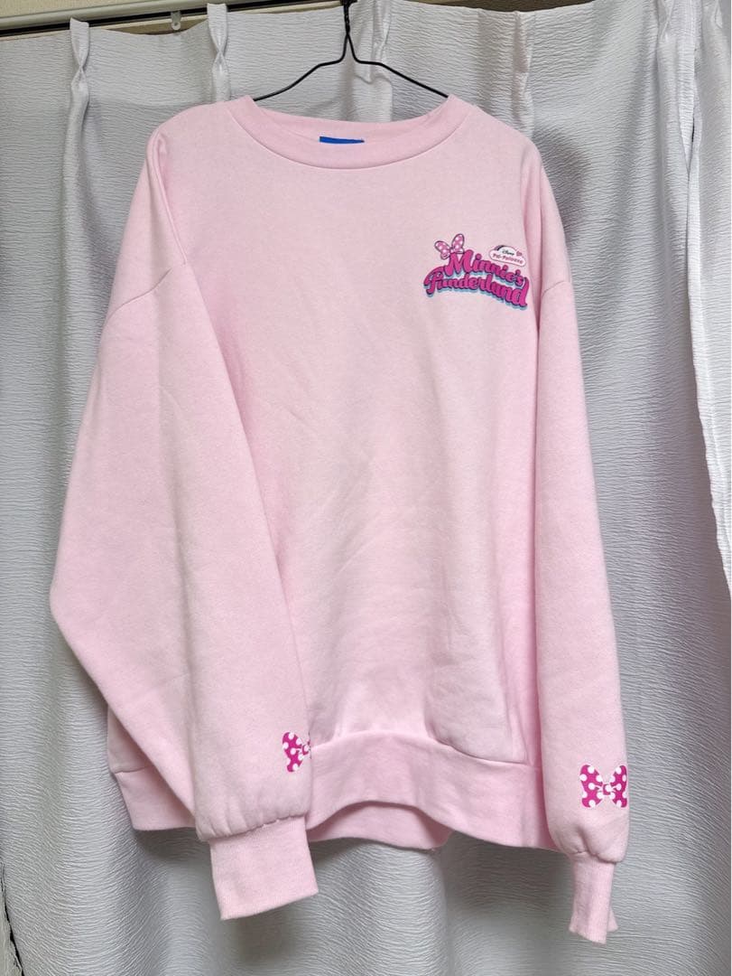 ミニーのファンダーランド　パルパルーザ　ミニファン　ミニパル　トレーナー　ピンク