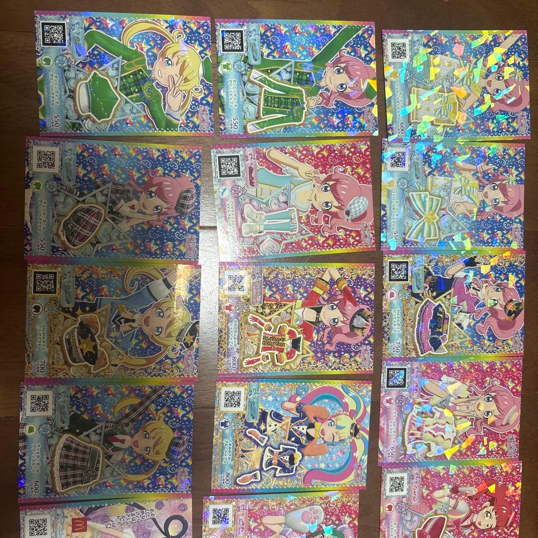 プリパラカード(らぁらの神レア付き)プリチケ、ジュエル、キラッとプリチャンなど