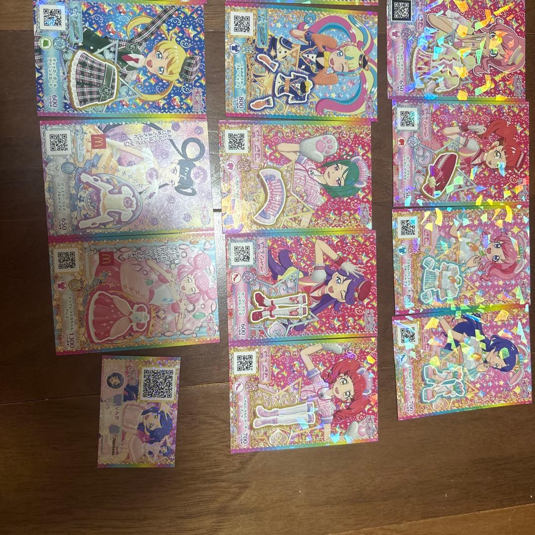プリパラカード(らぁらの神レア付き)プリチケ、ジュエル、キラッとプリチャンなど