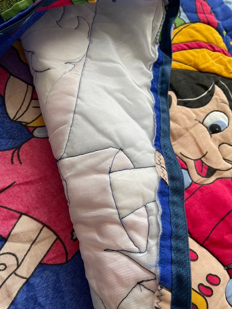 ヴィンテージ　枕カバー　生地　リメイク