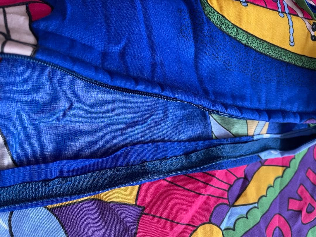 ヴィンテージ　枕カバー　生地　リメイク