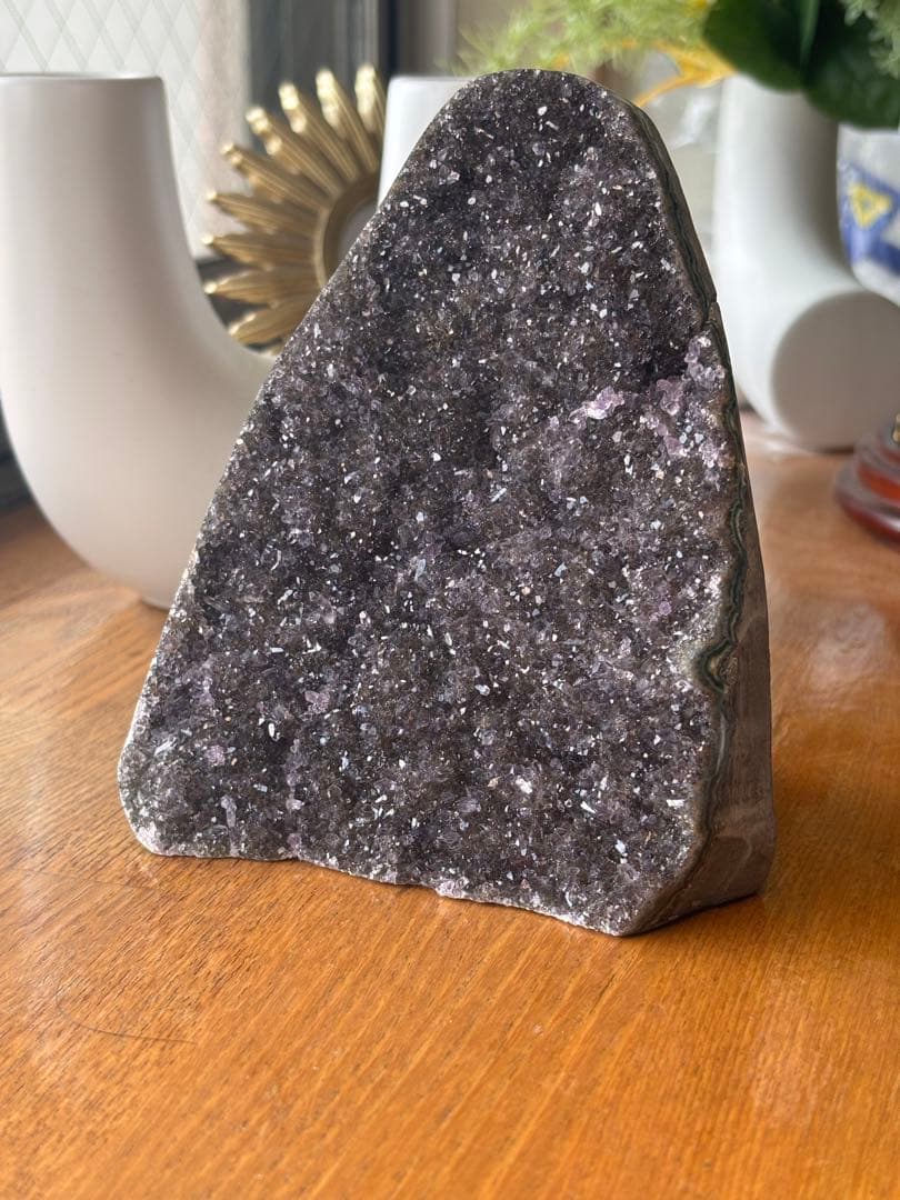 【セレクト品】ブラックアメジスト(クラスター) 1,196グラム