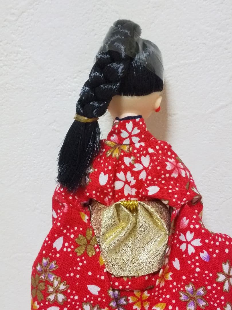❤1998年桂由美プロデュース❤旧タカラジェニー　着物ジェニー赤桜♥箱無し新品♥