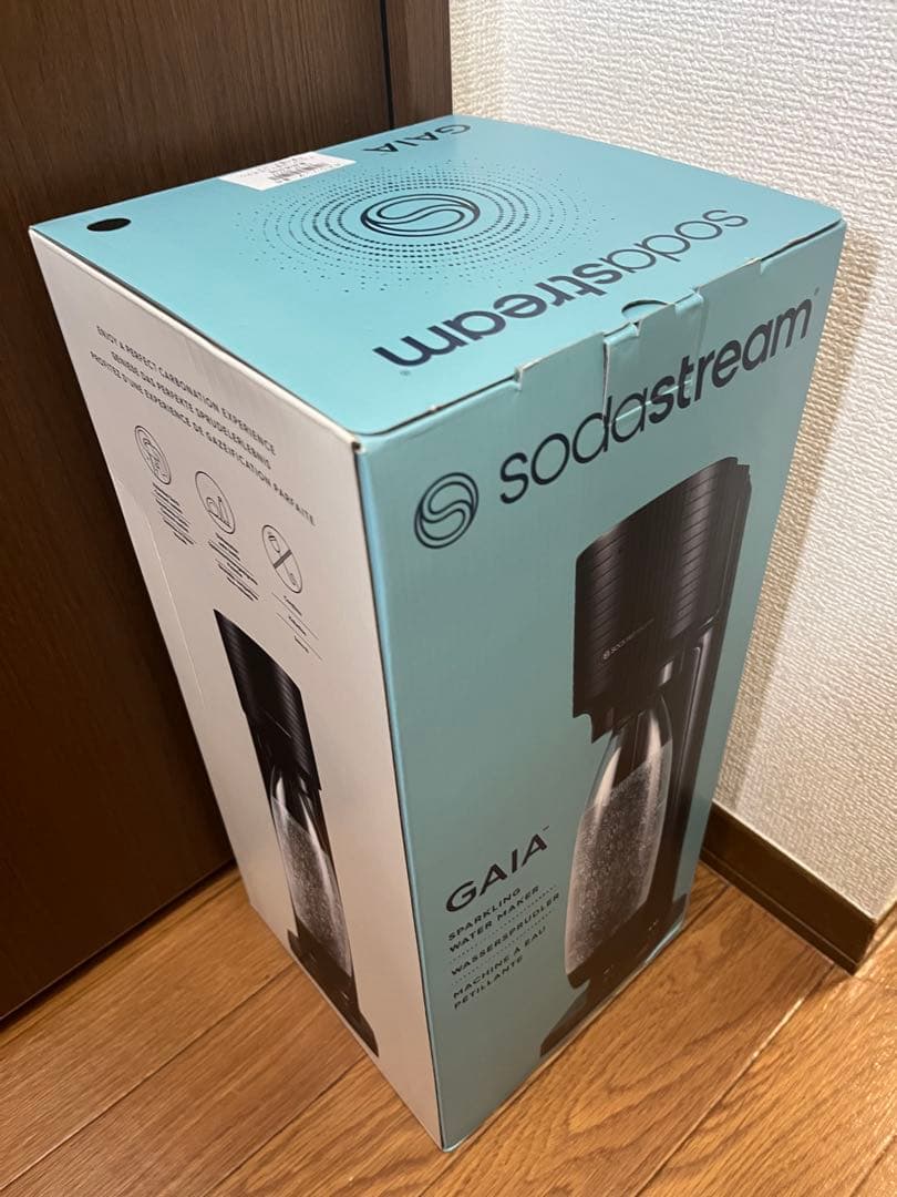 新品未開封②sodastream GAIA 炭酸水メーカー ソーダストリーム