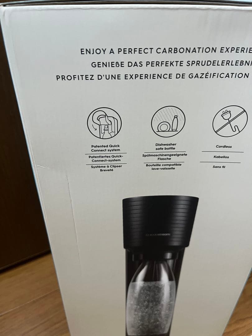 新品未開封②sodastream GAIA 炭酸水メーカー ソーダストリーム