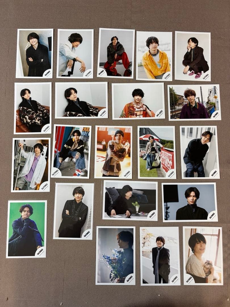 ストーンズ　SixTONES グッズセット　うちわ　写真　アクスタ　ペンラなど