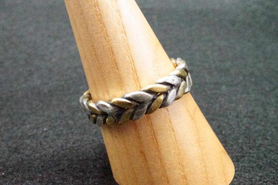 【シルバー&真ちゅうアクセサリー】ツイストリング