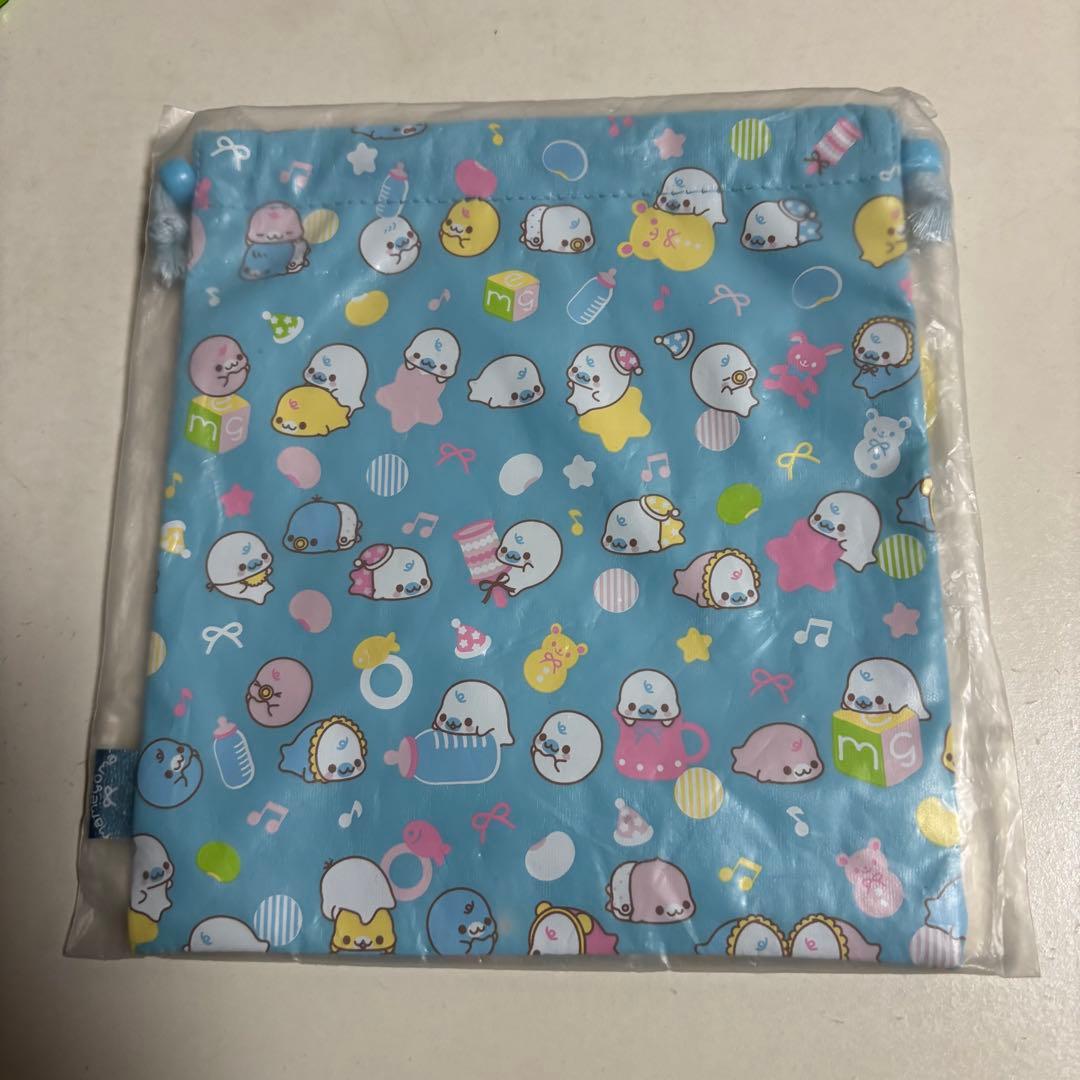 まめゴマ 赤ちゃん san-x 平成レトロ レア 希少 巾着 ポーチ アザラシ