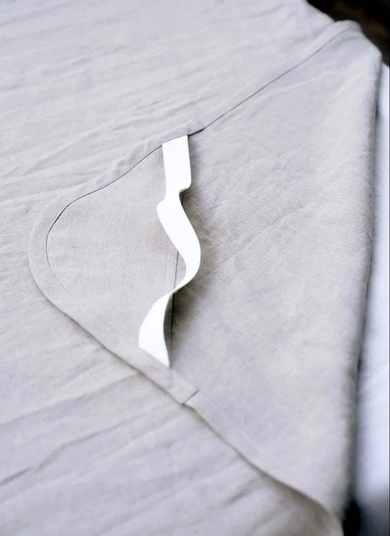 wafu.セミダブルサイズ リネン100%シーツ