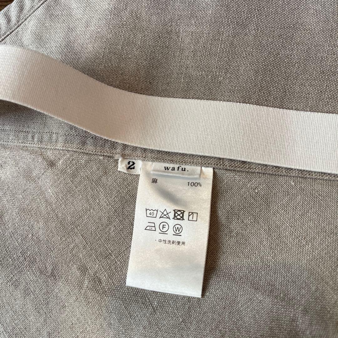 wafu.セミダブルサイズ リネン100%シーツ