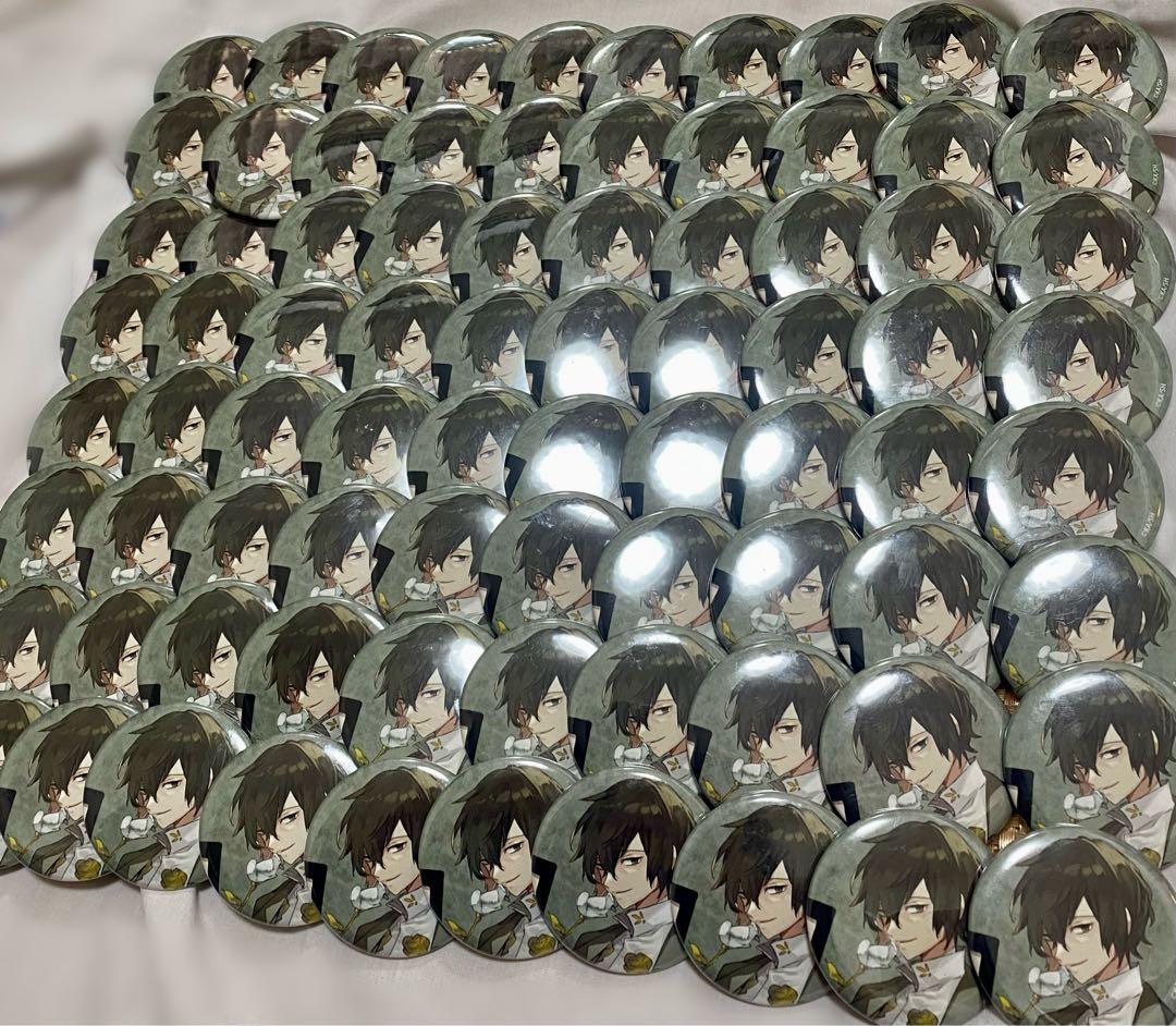 文豪ストレイドッグス 太宰治 10周年 缶バッジ 80個