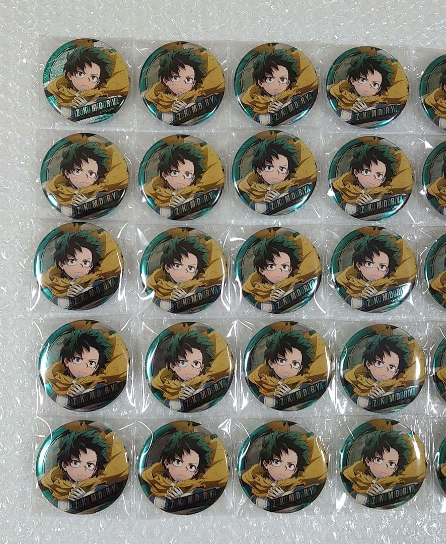 僕のヒーローアカデミア　緑谷出久　渋谷　東急コラボ　メタル缶バッジ　レア