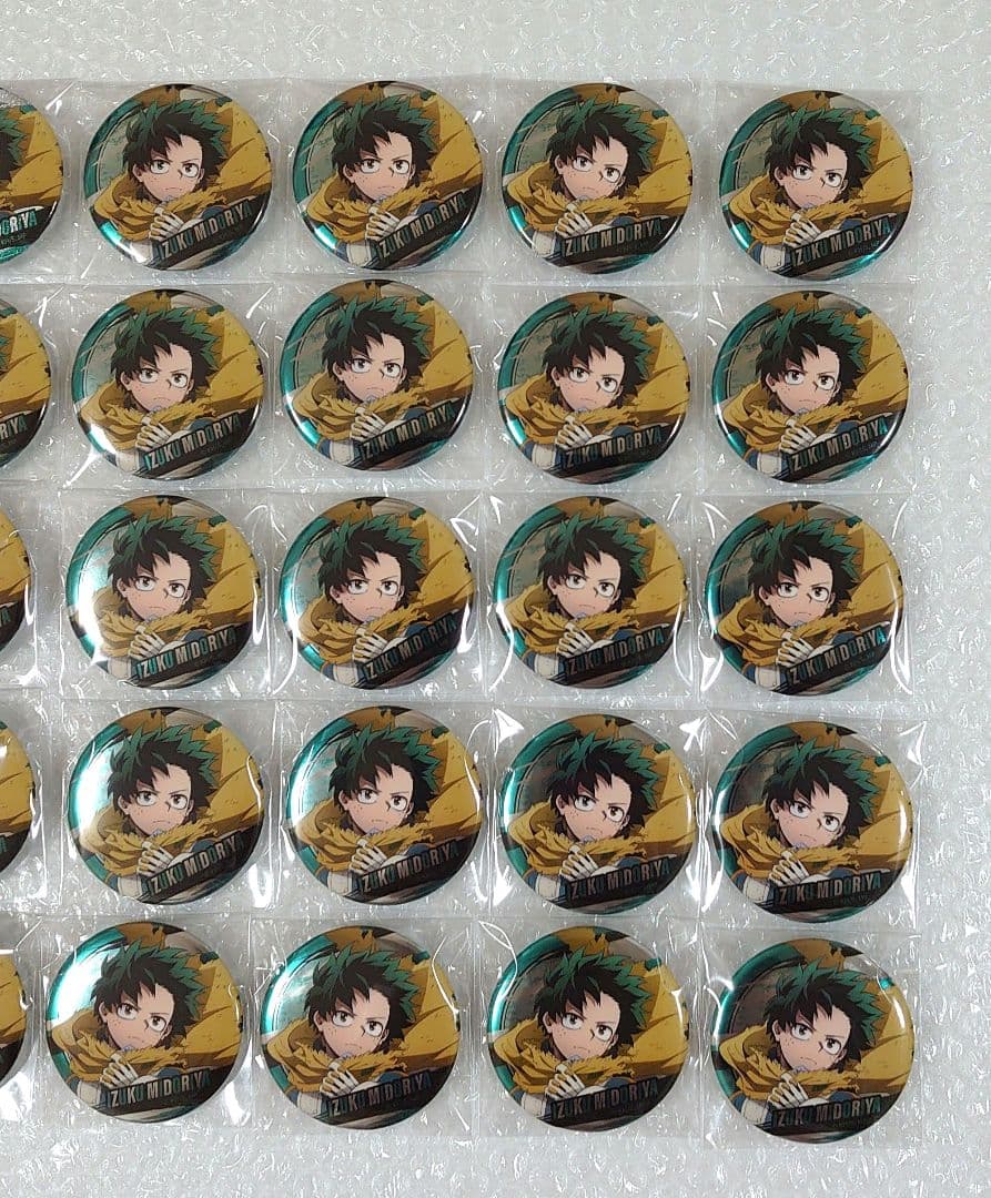 僕のヒーローアカデミア　緑谷出久　渋谷　東急コラボ　メタル缶バッジ　レア