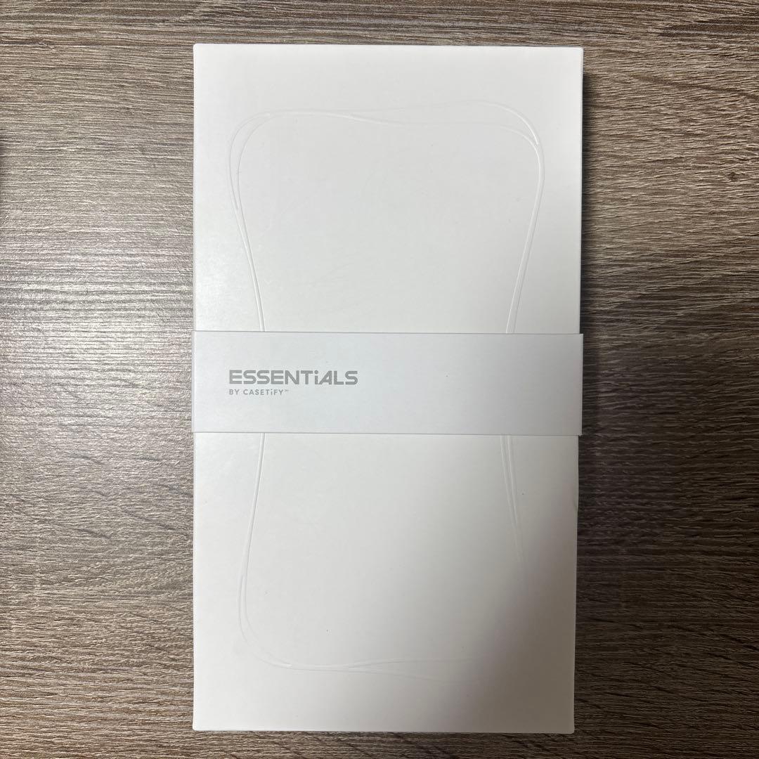 CasetifyウェーブシリコンケースWhite iPhone17pro max