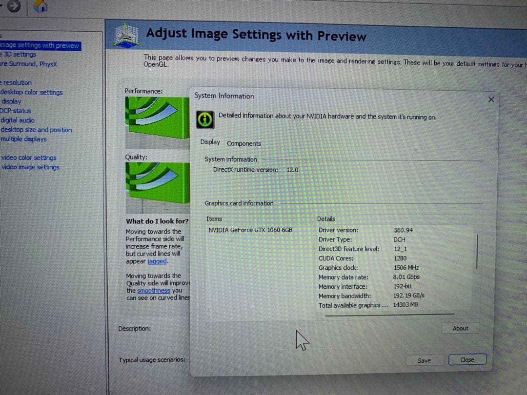 NVIDIA GEFORCE GTX 1060 6Gb【動作確認済み】