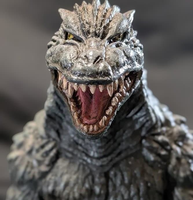 ゴジラミレニアム（ツクダホビー）ソフビフィギュア キット塗装済完成品