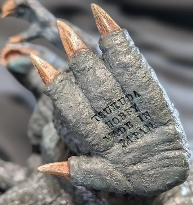 ゴジラミレニアム（ツクダホビー）ソフビフィギュア キット塗装済完成品