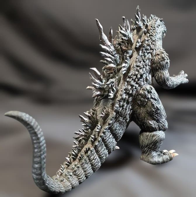 ゴジラミレニアム（ツクダホビー）ソフビフィギュア キット塗装済完成品