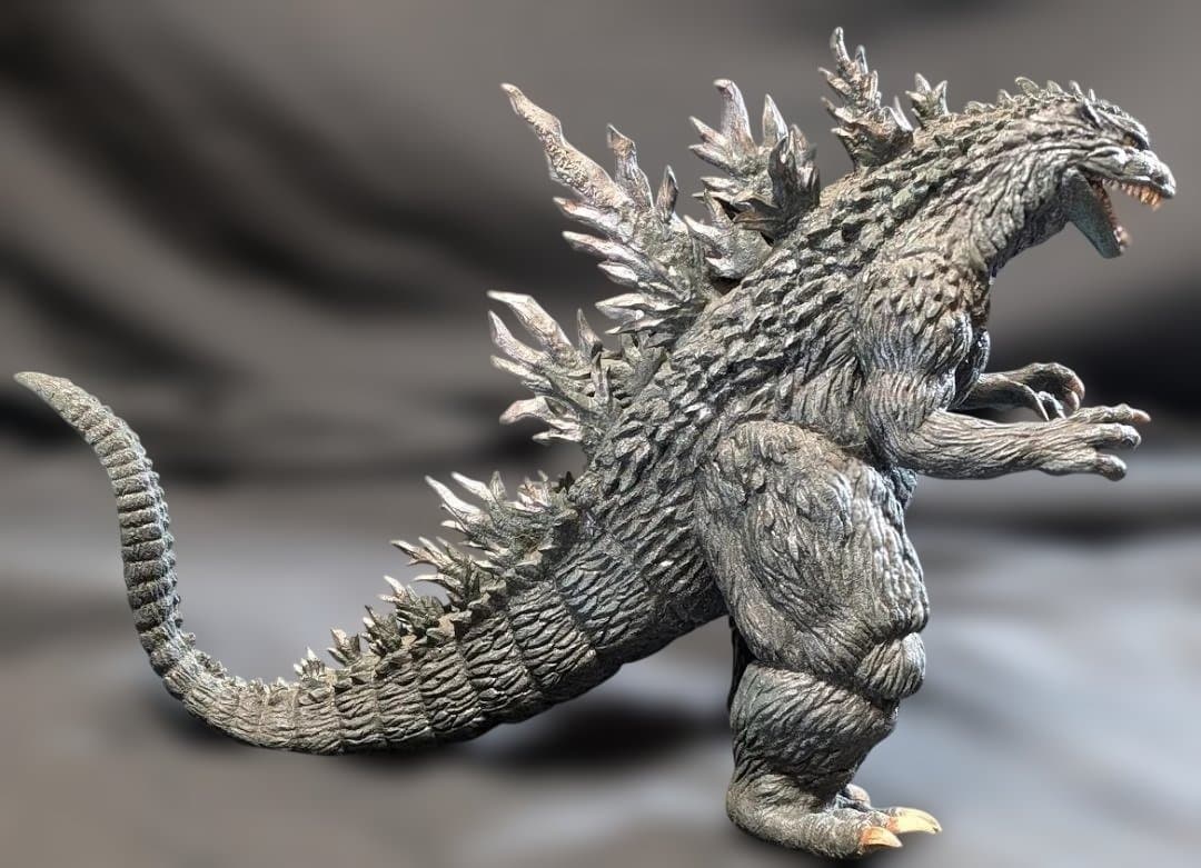 ゴジラミレニアム（ツクダホビー）ソフビフィギュア キット塗装済完成品
